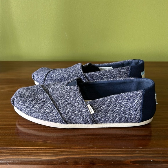 Toms Shoes - Ladies Toms Navy Classic Shoes